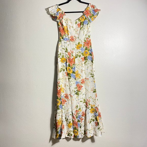 Reformation Butterfly Dress in Marie Antoinette - Picture 8 of 14